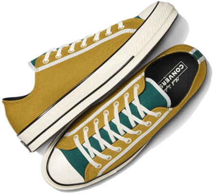 Converse Chuck 70 Low Ox 'Kuning Gelap/Hijau' A05627C Shop Converse Chuck 70 Low Ox 'Kuning Gelap/Hijau' A05627C