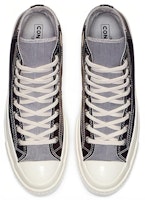 컨버스 척 70 믹스드 소재 하이 '블랙 에그렛' 163220C Shop 컨버스 척 70 믹스드 소재 하이 '블랙 에그렛' 163220C