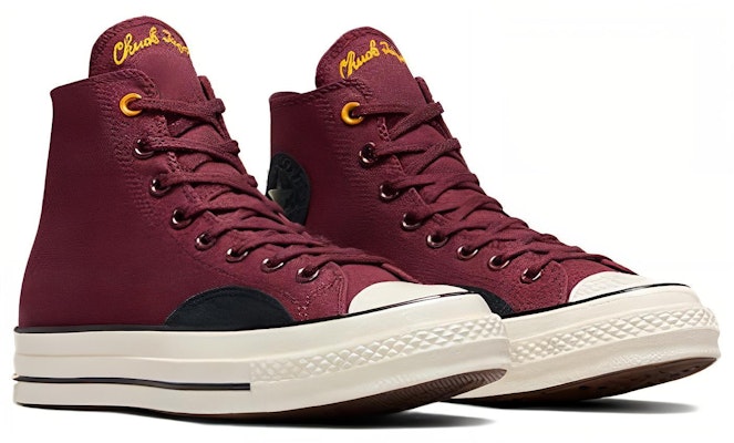 Converse Chuck 70 耐磨 高筒 帆布鞋 男女同款 酒紅色 Lookbook Converse Chuck 70 耐磨 高筒 帆布鞋 男女同款 酒紅色