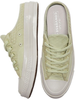 컨버스 척 70 뮬 '그린 화이트' (Converse Chuck 70 Mule 'Green White') A01195C Shop 컨버스 척 70 뮬 '그린 화이트' (Converse Chuck 70 Mule 'Green White') A01195C