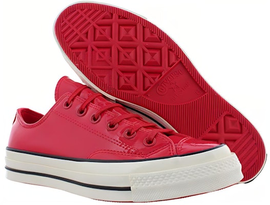 컨버스 척 70 옥스 '레드 페이턴트' 162442C Shop 컨버스 척 70 옥스 '레드 페이턴트' 162442C