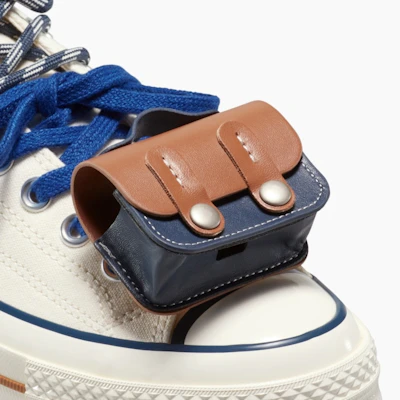 (W) コンバース チャック 70 OX エグレット ネイビー インセンスド カジュアルシューズ 白 A16582C 1