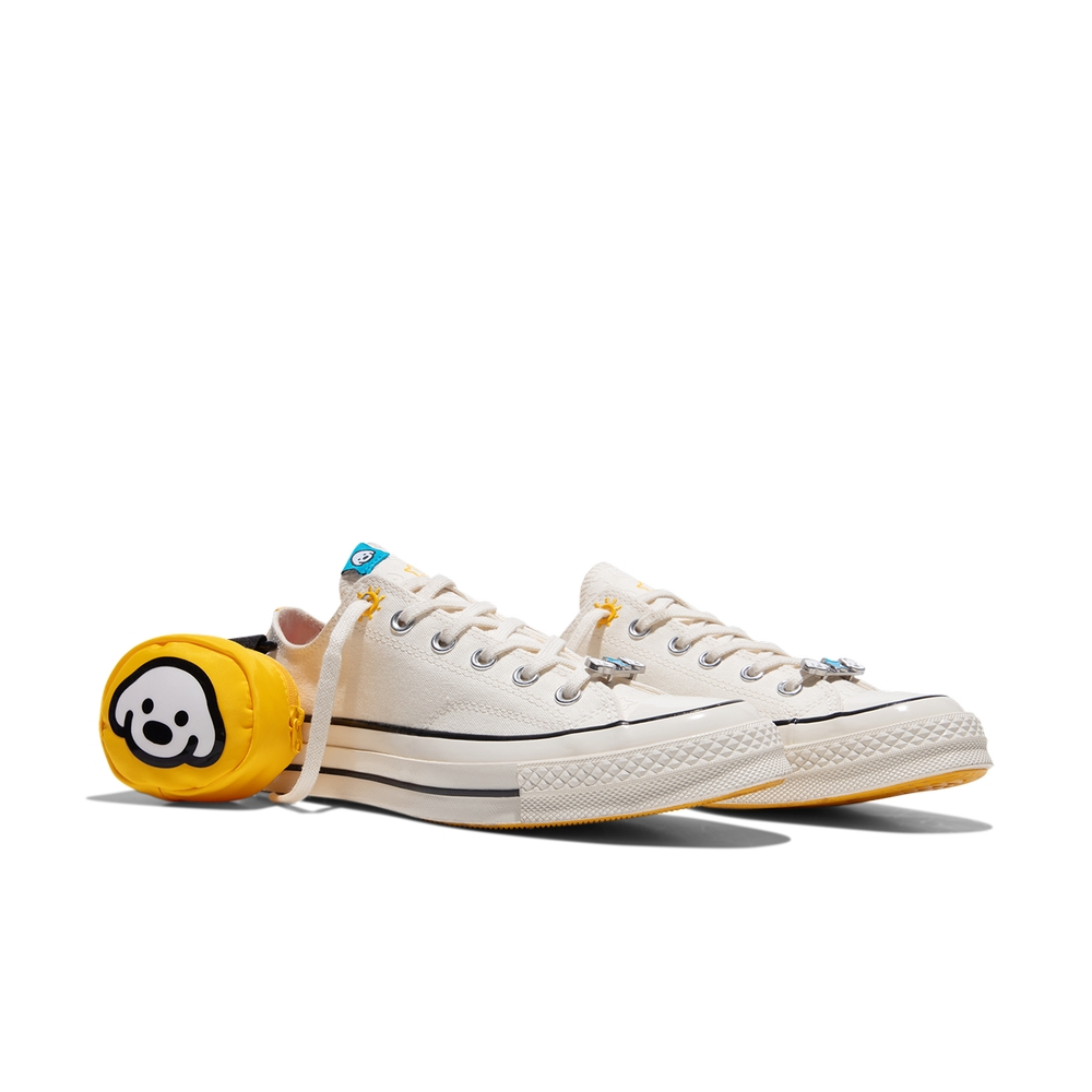Converse Chuck 70 Ox Egret Yellow Red Casual Shoes A21362C