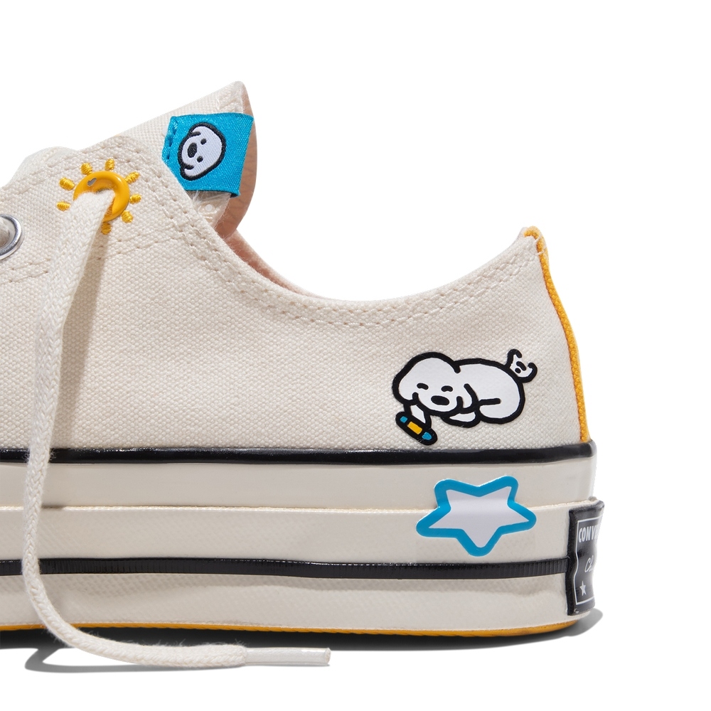 Details for コンバース チャック 70 OX エグレット イエロー レッド カジュアル シューズ A21362C