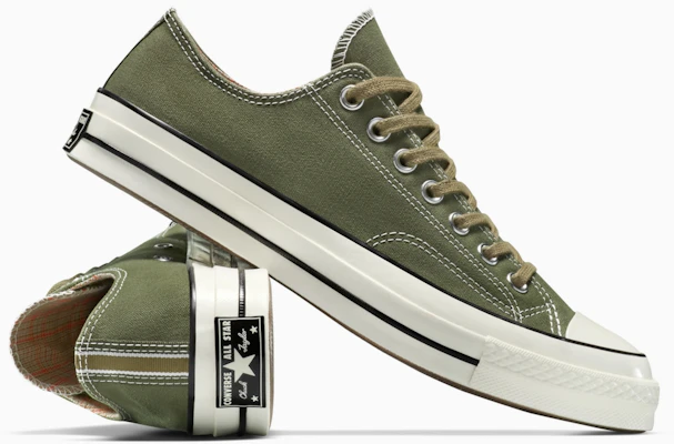 Converse Chuck 70 Ox Utility Swamp Core Egret Casual Shoes Green A13292C Details for Converse Chuck 70 Ox Utility Swamp Core Egret Casual Shoes Green A13292C
