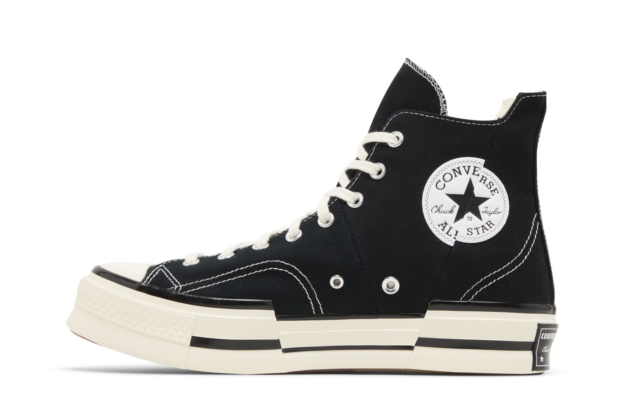 Lookbook Converse Chuck 70 Plus High 'Hitam Putih' A00916C