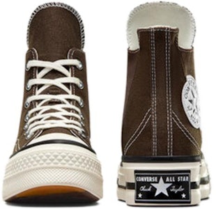 Converse Chuck 70 Plus 耐磨透氣 高筒 帆布鞋 男女同款 棕色 Details for Converse Chuck 70 Plus 耐磨透氣 高筒 帆布鞋 男女同款 棕色