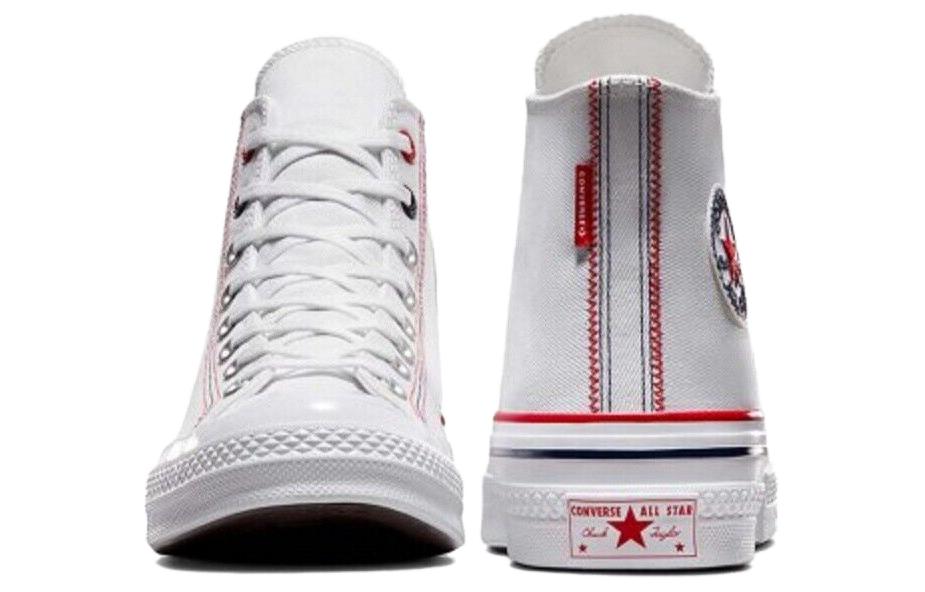 Purchase Converse 1970s 防滑耐磨 高筒 帆布鞋 男女同款 白紅