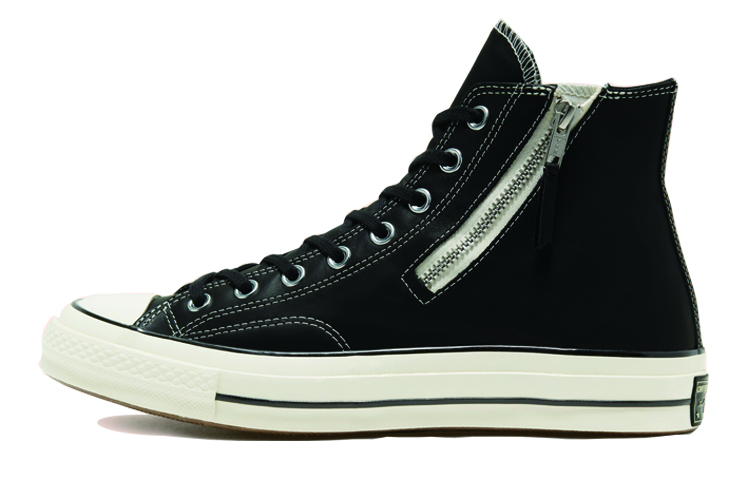 Buy Converse Chuck 70 Side Zip High 'Black Egret' 166721C