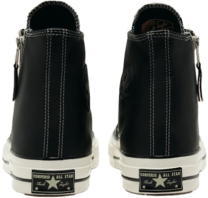 컨버스 척 70 사이드 지퍼 하이 '블랙 에그릿' 166721C Purchase 컨버스 척 70 사이드 지퍼 하이 '블랙 에그릿' 166721C