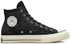 Order Converse Chuck 70 Suede Tinggi 'Warna Musiman - Hitam' 172144C