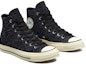 Lookbook Converse Chuck 70 Suede Tinggi 'Warna Musiman - Hitam' 172144C
