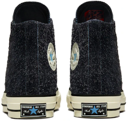 Converse Chuck 70 麂皮高筒鞋「季節色 - 黑色」 172144C Shop Converse Chuck 70 麂皮高筒鞋「季節色 - 黑色」 172144C