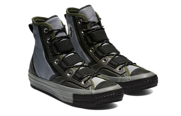 Lookbook Converse Chuck 70 Tech Hiker Tinggi 'Mason Hitam' 162358C
