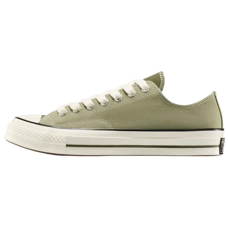 Converse Chuck 70 Tonal Color Block Canvas Low-Top Green Sneakers A17906C