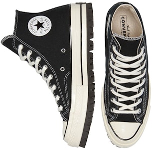 Converse 1970s Chuck Taylor All Star 防滑耐磨減震 高筒 帆布鞋 男女款 黑白 Shop Converse 1970s Chuck Taylor All Star 防滑耐磨減震 高筒 帆布鞋 男女款 黑白
