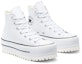 Lookbook Converse Chuck 70 Trek Hi Blanco Negro 573061C