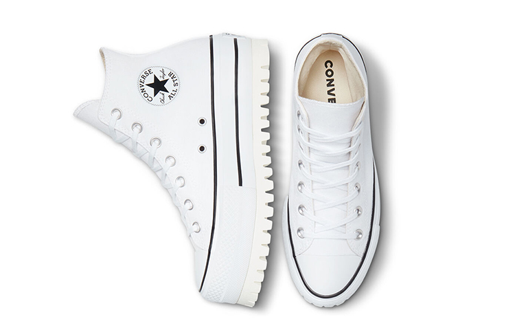 Shop Converse Chuck 70 Trek Hi Blanco Negro 573061C