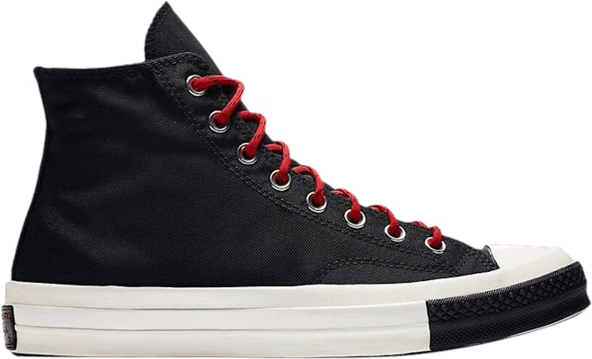 Converse Chuck 70 Trek Tech High Black Enamel Red 161479C