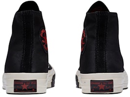 Converse 1970s 防滑輕便透氣 高筒 帆布鞋 男女款 黑紅 Shop Converse 1970s 防滑輕便透氣 高筒 帆布鞋 男女款 黑紅