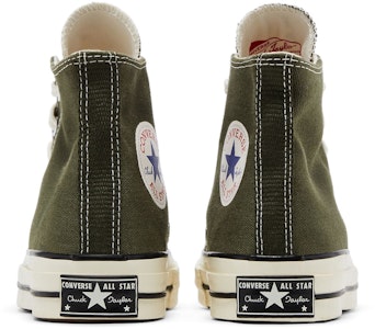Converse Chuck 70 Vintage Kanvas Hi Top 'Olive' 159771C Details for Converse Chuck 70 Vintage Kanvas Hi Top 'Olive' 159771C