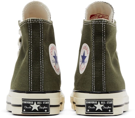 Converse Chuck 70 Vintage Canvas Hi Top 'Olive' Kanvas Tinggi 159771C Details for Converse Chuck 70 Vintage Canvas Hi Top 'Olive' Kanvas Tinggi 159771C