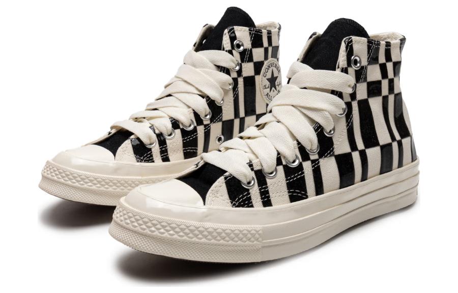 Lookbook チャック70 ビンテージ ハイカット 黒ベージュ A08764