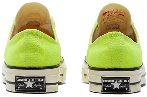Converse Chuck 70 Vintage Canvas Low 'Venom Lemon' Lelaki Perempuan 169344C Shop Converse Chuck 70 Vintage Canvas Low 'Venom Lemon' Lelaki Perempuan 169344C