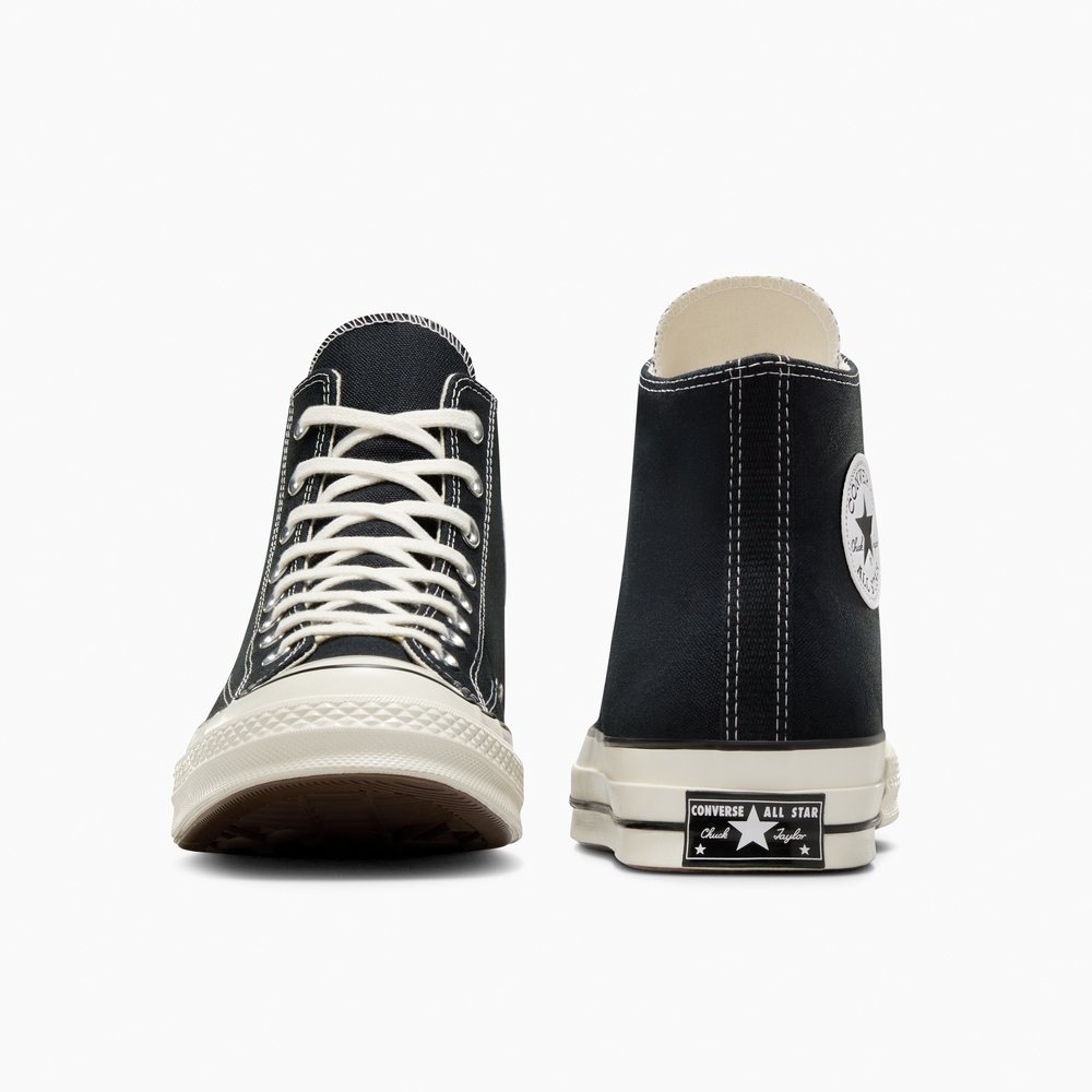 Details for Converse Chuck 70 Wide Hi Noir/Noir/Egret Baskets Décontractées. A10354C