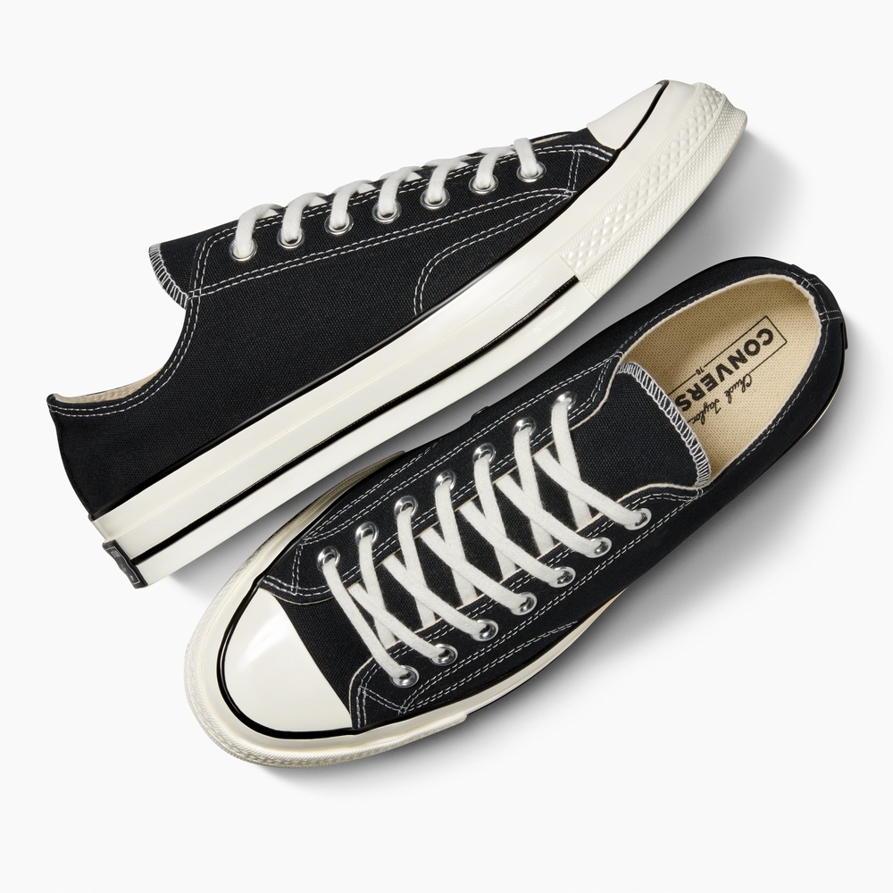 Details for Converse Chuck 70 寬楦低筒  黑色/米白 休閒鞋 A10358C