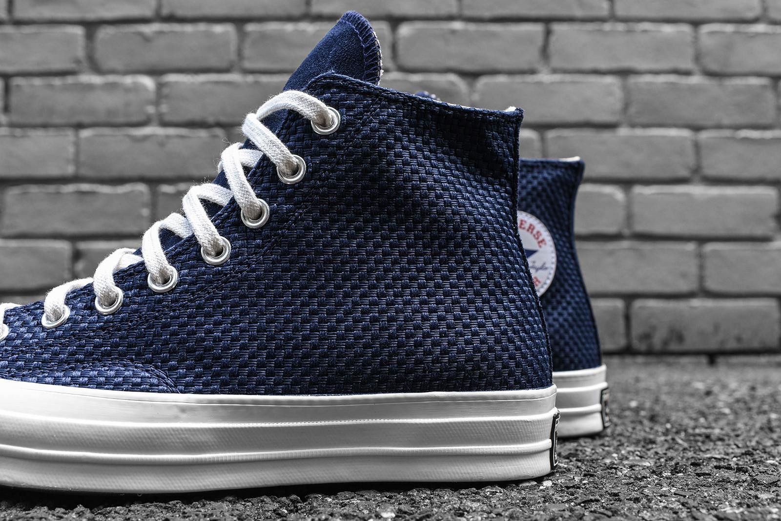 Order Converse Chuck 70 Woven Hi 'Obsidian' - Biru Gelap CN155451C
