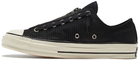 匡威Chuck 70拉链低帮「压纹麂皮-黑白色」 169441C Buy 匡威Chuck 70拉链低帮「压纹麂皮-黑白色」 169441C