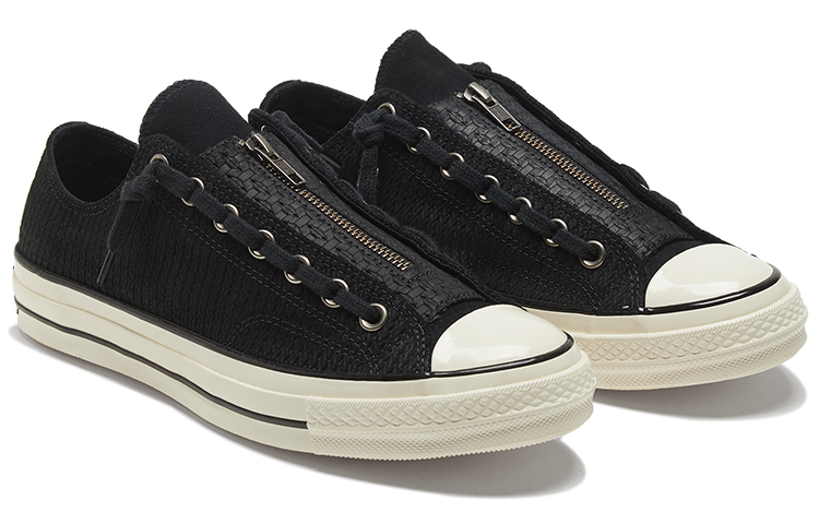 Lookbook Converse Chuck 70 Zip Low 'Gamuza Grabada - Negro Egret' 169441C