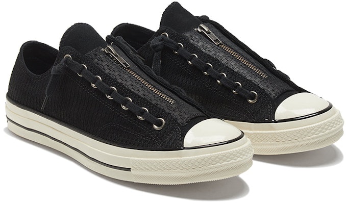 컨버스 척 70 집 로우 '엠보싱 스웨이드 - 블랙 에그렛' 169441C Lookbook 컨버스 척 70 집 로우 '엠보싱 스웨이드 - 블랙 에그렛' 169441C