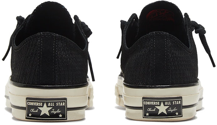 컨버스 척 70 집 로우 '엠보싱 스웨이드 - 블랙 에그렛' 169441C Shop 컨버스 척 70 집 로우 '엠보싱 스웨이드 - 블랙 에그렛' 169441C