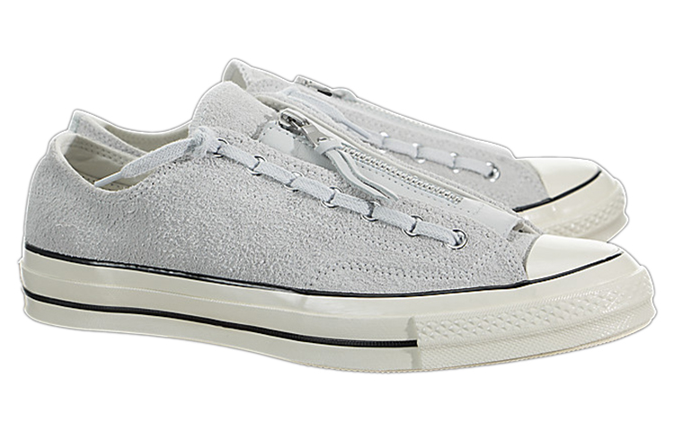 Lookbook 匡威 Chuck 70 拉鏈低筒 '純鉑金' 159757C