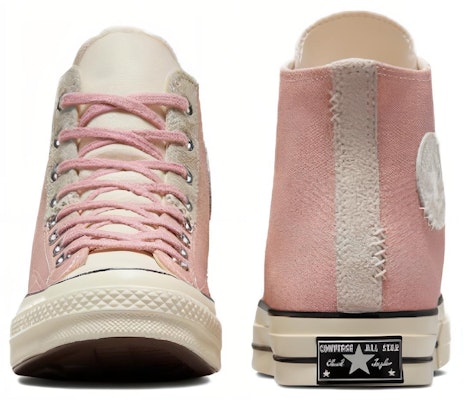 匡威Chuck 70高帮混合材质鞋 '静态粉' A06538C Shop 匡威Chuck 70高帮混合材质鞋 '静态粉' A06538C