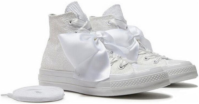 (Women) Converse Chuck Taylor 70S High Tops 'Floral Embroidered White' A07078C Lookbook (Women) Converse Chuck Taylor 70S High Tops 'Floral Embroidered White' A07078C