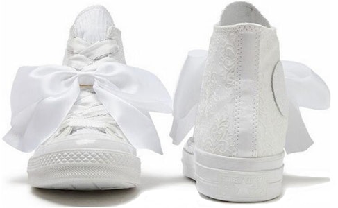 (W) Converse Chuck Taylor 70S Altas 'Bordado Floral Blanco'. A07078C Shop (W) Converse Chuck Taylor 70S Altas 'Bordado Floral Blanco'. A07078C