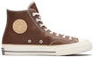Order Converse Chuck Taylor 70 Hi Kulit Coklat/Light Fawn/Egret 162394C
