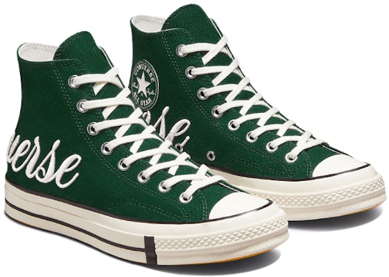 匡威Chuck Taylor All Star 70高帮绣花标志午夜三叶草 A01767C Lookbook 匡威Chuck Taylor All Star 70高帮绣花标志午夜三叶草 A01767C
