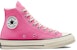 Converse Chuck Taylor All-Star 70 Hi Kanvas Kitar Semula Merah Jambu 172678C