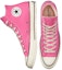 Shop Converse Chuck Taylor All-Star 70 Hi Kanvas Kitar Semula Merah Jambu 172678C
