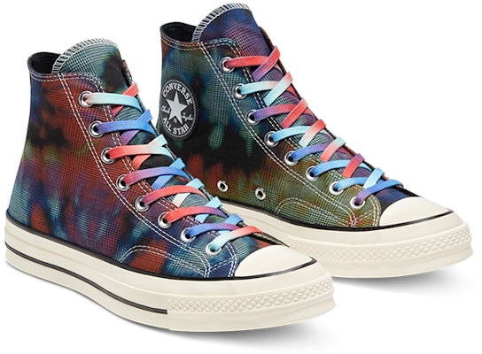 Converse Chuck Taylor All-Star 70s Hi Tie Dye Kotak-kotak 168752C Lookbook Converse Chuck Taylor All-Star 70s Hi Tie Dye Kotak-kotak 168752C