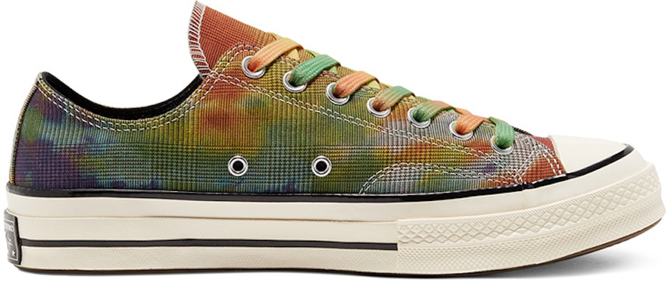 Converse Chuck Taylor All-Star 70s Ox Tie Dye Plaid - Corak Ikat Celup Kotak-kotak 168879C Order Converse Chuck Taylor All-Star 70s Ox Tie Dye Plaid - Corak Ikat Celup Kotak-kotak 168879C