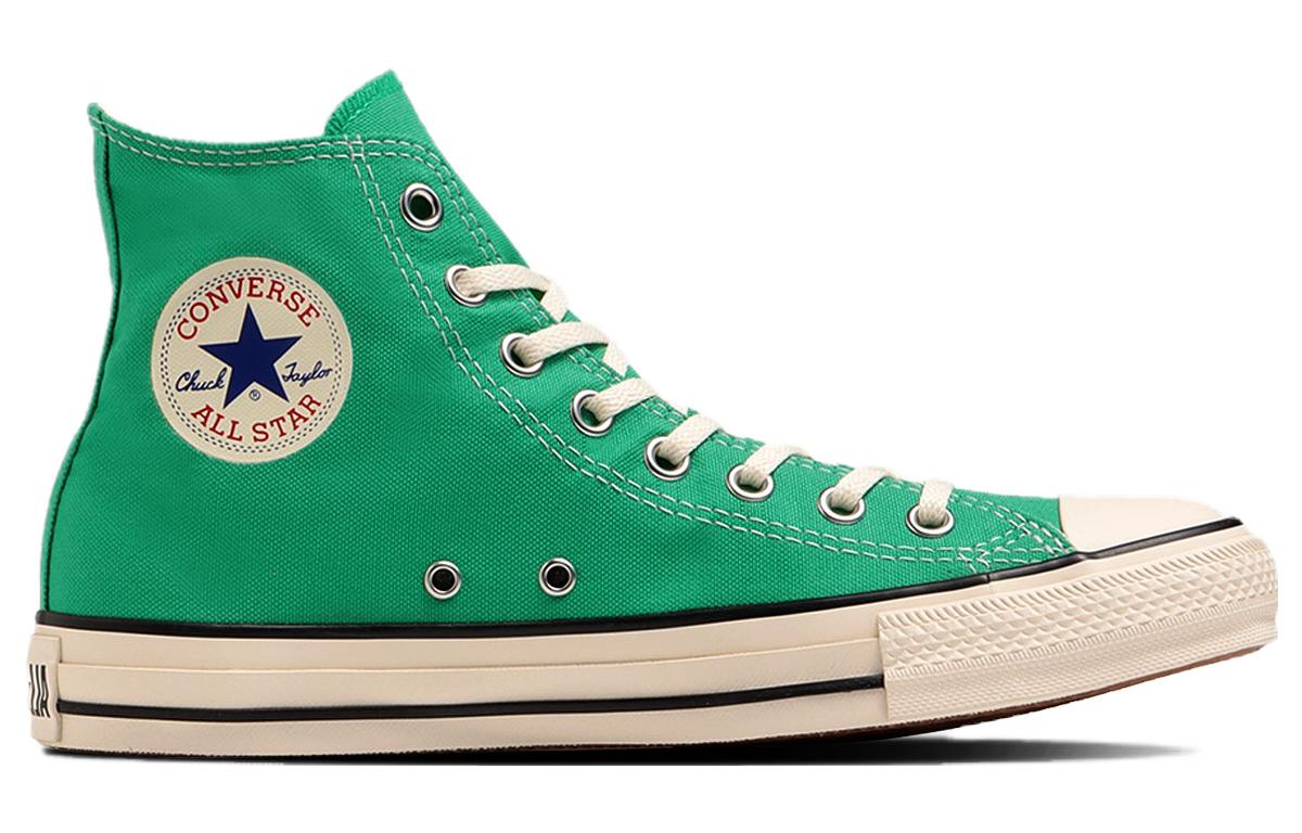 Order 匡威 (Converse) Chuck Taylor All Star 燃燒色 高筒防滑耐磨帆布鞋 男女同款 綠白 日版