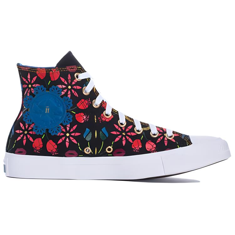 Order Converse Chuck Taylor All-Star Hi Mi Gente 黑色大學紅 168610C