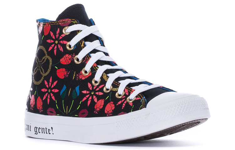 Lookbook Converse Chuck Taylor All-Star Hi Mi Gente 黑色大學紅 168610C