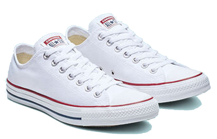 Shop Converse Chuck Taylor All-Star Ox 光學白色低筒鞋 M7652C
