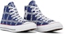 Converse Chuck Taylor All Star 70s Hi JW Anderson Corak Ulang Biru Senja 162291C